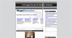 Desktop Screenshot of lowongankerjadijakartaterbaru.blogspot.com