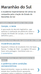 Mobile Screenshot of maranhaodosul.blogspot.com