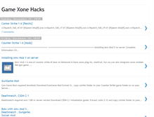 Tablet Screenshot of game-xone-hacks.blogspot.com