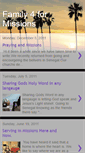 Mobile Screenshot of family4formissions-dennis.blogspot.com