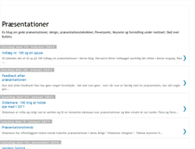 Tablet Screenshot of praesentationer.blogspot.com