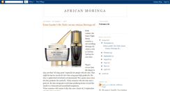 Desktop Screenshot of africanmoringa.blogspot.com