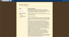 Desktop Screenshot of portaldasaudemental.blogspot.com