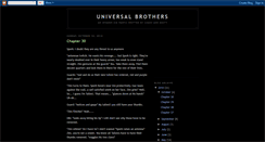 Desktop Screenshot of izuniversalbrothers.blogspot.com