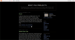 Desktop Screenshot of bentpinprojects.blogspot.com