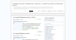 Desktop Screenshot of corrugatedshippingboxes.blogspot.com