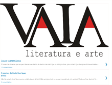 Tablet Screenshot of jornal-vaia.blogspot.com
