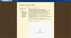 Desktop Screenshot of amigosdiadelamigo.blogspot.com