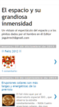 Mobile Screenshot of elespacioinmenso.blogspot.com