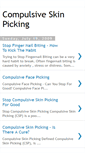 Mobile Screenshot of compulsive-skin-picking-information.blogspot.com