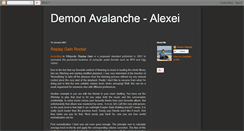 Desktop Screenshot of f1avalanche.blogspot.com