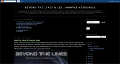 Desktop Screenshot of innovativesounds.blogspot.com