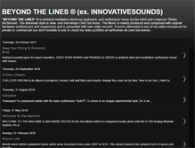 Tablet Screenshot of innovativesounds.blogspot.com