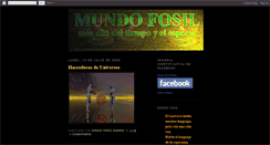 Desktop Screenshot of mundofosil.blogspot.com