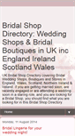 Mobile Screenshot of bridalshopdirectory.blogspot.com