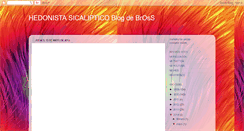 Desktop Screenshot of hedonistasicaliptico.blogspot.com