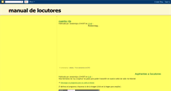 Desktop Screenshot of maranata-locutores.blogspot.com