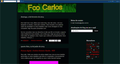 Desktop Screenshot of fcocarlos.blogspot.com