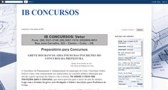 Desktop Screenshot of ibconcursos.blogspot.com