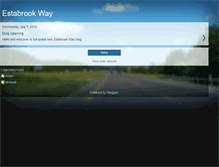 Tablet Screenshot of estabrookway.blogspot.com