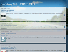 Tablet Screenshot of piratepixel.blogspot.com