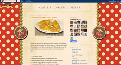 Desktop Screenshot of cariescookingcorner.blogspot.com