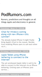 Mobile Screenshot of podrumors.blogspot.com