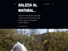 Tablet Screenshot of galiciaalnatural.blogspot.com