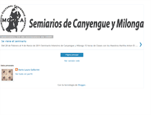 Tablet Screenshot of moccaseminarios.blogspot.com
