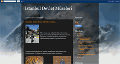 Desktop Screenshot of istanbulmuzeleri.blogspot.com