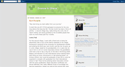 Desktop Screenshot of evonneinghana.blogspot.com