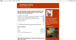 Desktop Screenshot of banninationpolling.blogspot.com
