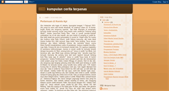 Desktop Screenshot of kumpulanceritaterpanas.blogspot.com