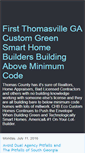 Mobile Screenshot of first-thomasville-ga.blogspot.com