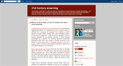 Desktop Screenshot of 21stcenturyelearning.blogspot.com