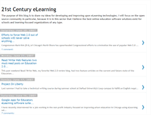 Tablet Screenshot of 21stcenturyelearning.blogspot.com