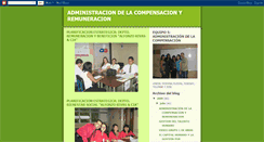 Desktop Screenshot of administraciondelacompensacion.blogspot.com