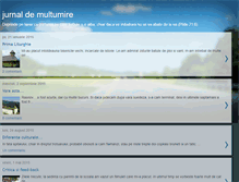 Tablet Screenshot of jurnaldemultumire.blogspot.com