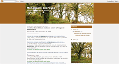 Desktop Screenshot of menancaroexpress.blogspot.com