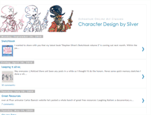 Tablet Screenshot of characterdesignclass.blogspot.com