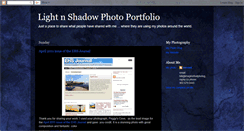 Desktop Screenshot of lightnshadowphotoportfolio.blogspot.com