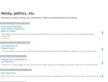 Tablet Screenshot of money-politics-etc.blogspot.com