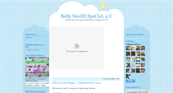 Desktop Screenshot of mybabyneed.blogspot.com