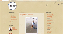 Desktop Screenshot of alicekennedydesign.blogspot.com