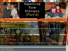 Tablet Screenshot of expecting-from-ethiopia.blogspot.com