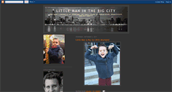 Desktop Screenshot of littlemanbigcity.blogspot.com