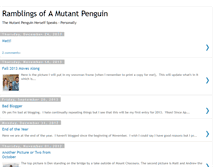 Tablet Screenshot of mutantpenguin2.blogspot.com