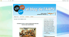 Desktop Screenshot of blogaapv.blogspot.com