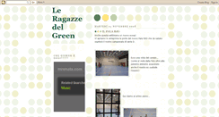 Desktop Screenshot of leragazzedelgreen.blogspot.com