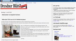 Desktop Screenshot of dresdnerblaettl.blogspot.com
